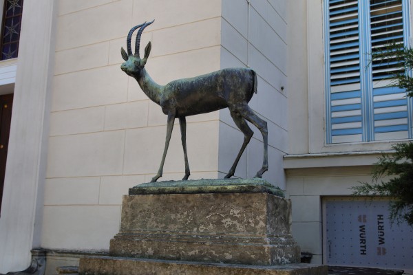 Skulptur Gazelle