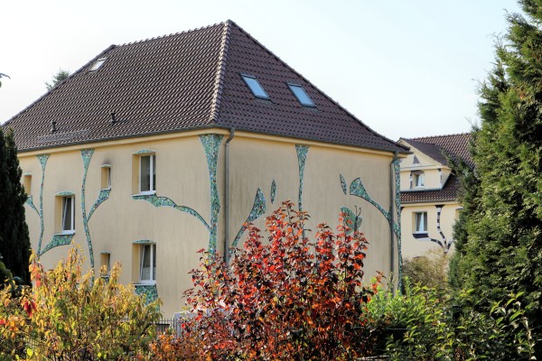 Margaretengraben - Fassadenmosaik
