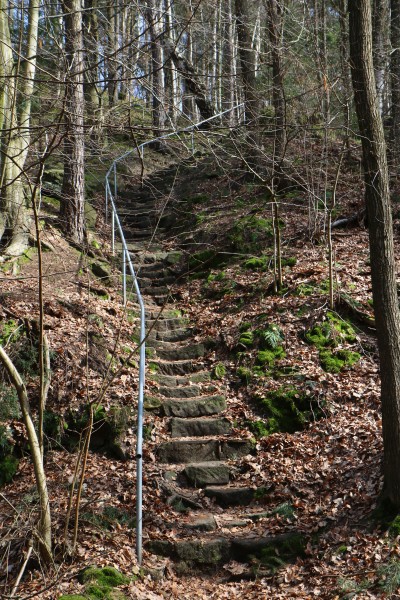 Lottersteig Treppe
