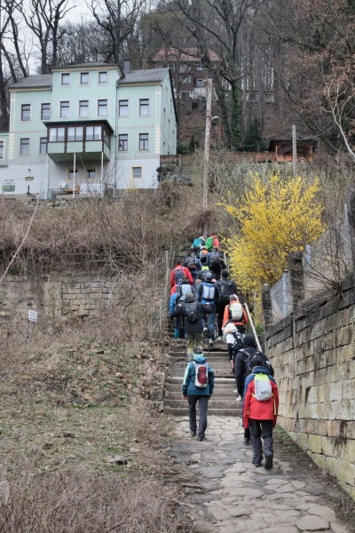 Aufstieg Ebenheit