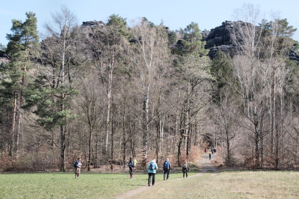 Weg Pfaffenstein