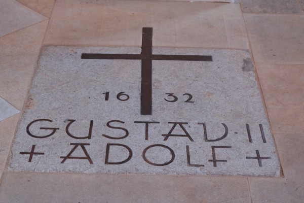 Gedenkplatte Gustav Adolf