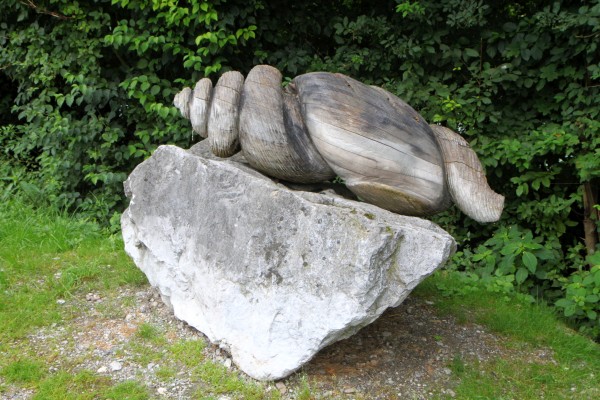 Skulptur Muschel